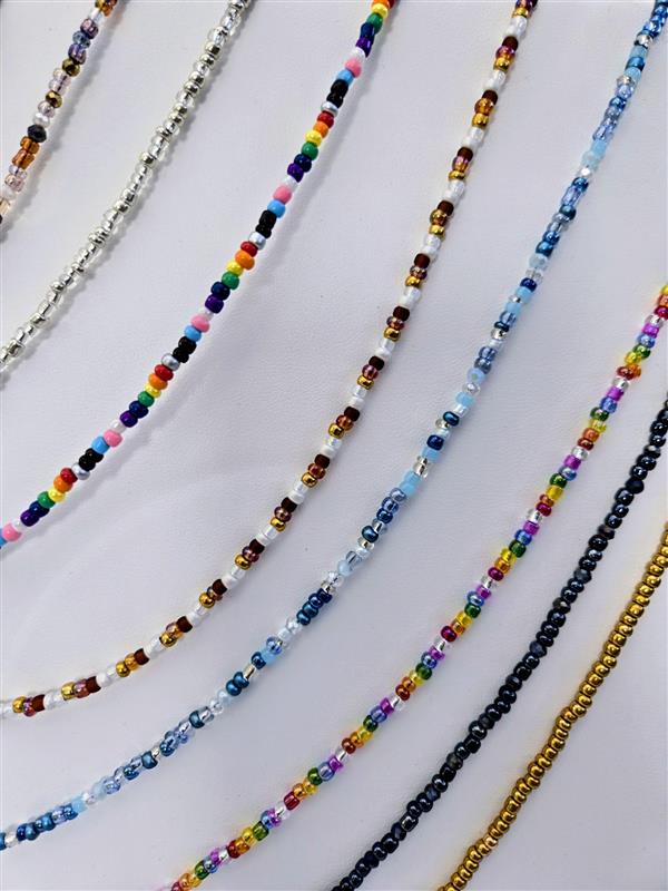 Beaded Necklace 22"