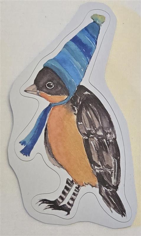 Robin Sticker