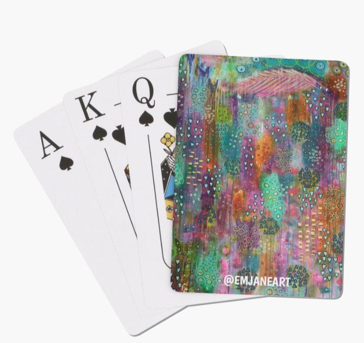 Falling Playing Cards
