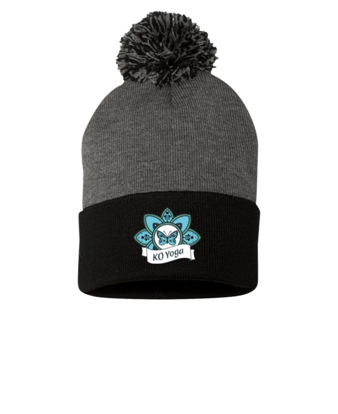 Pom-Pom 12" Knit Beanie