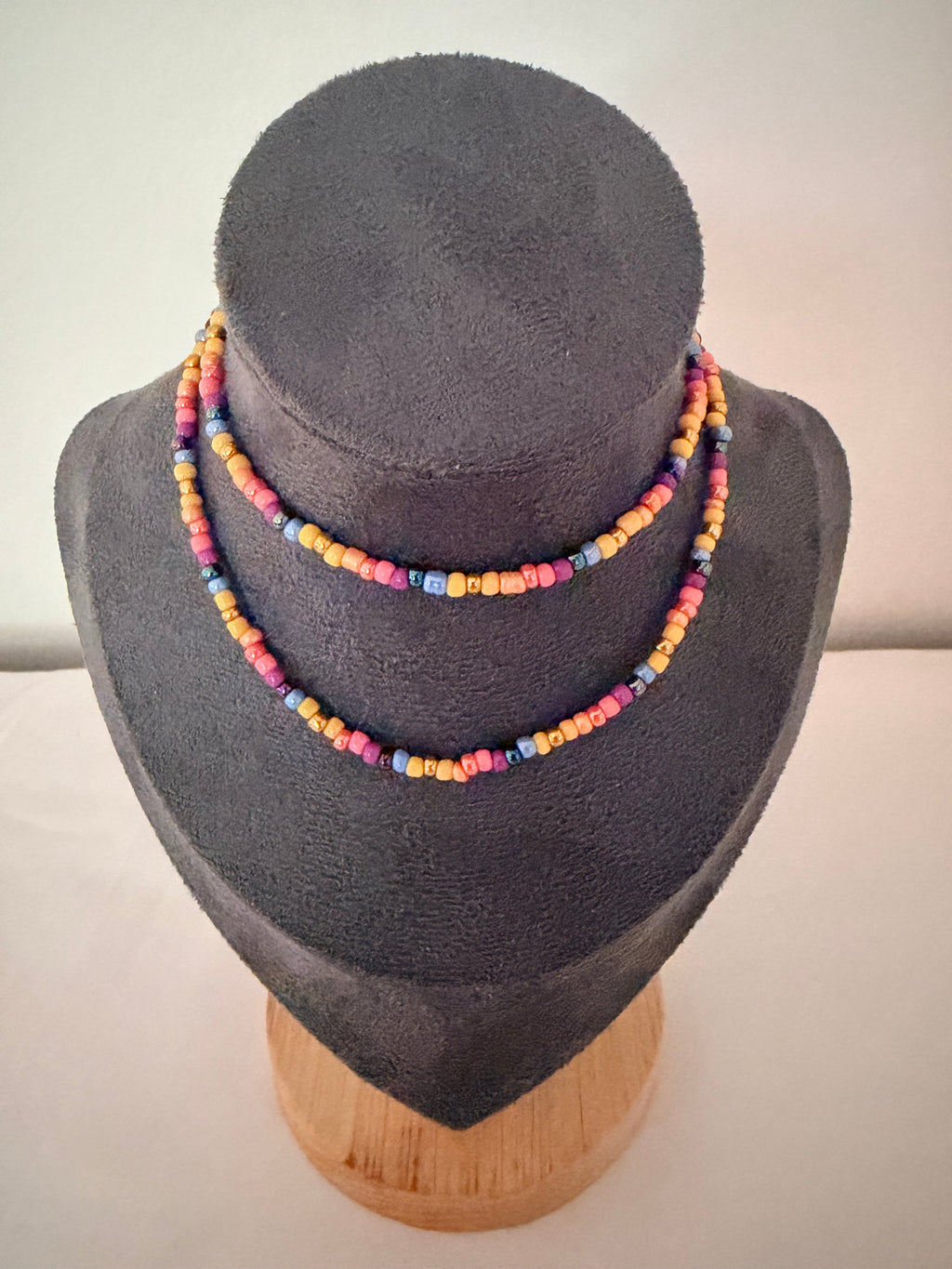Beaded Necklace 22"