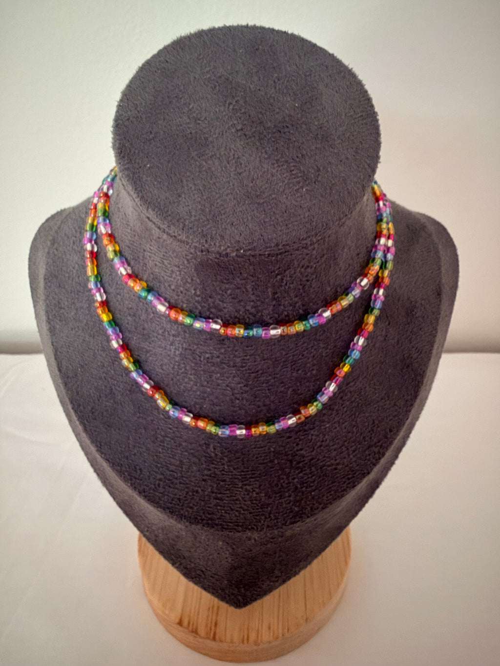 Beaded Necklace 22"