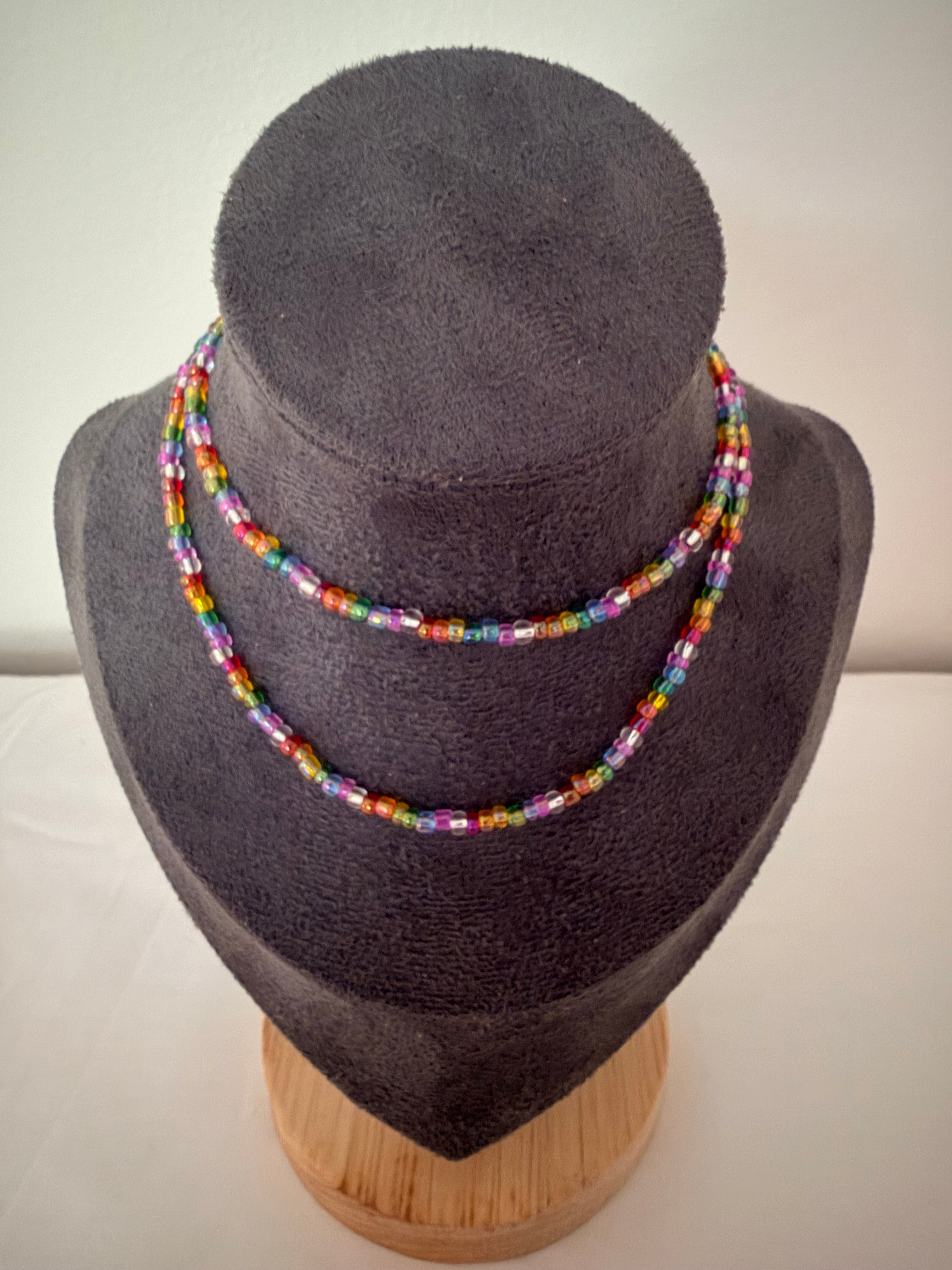 Beaded Necklace 22"