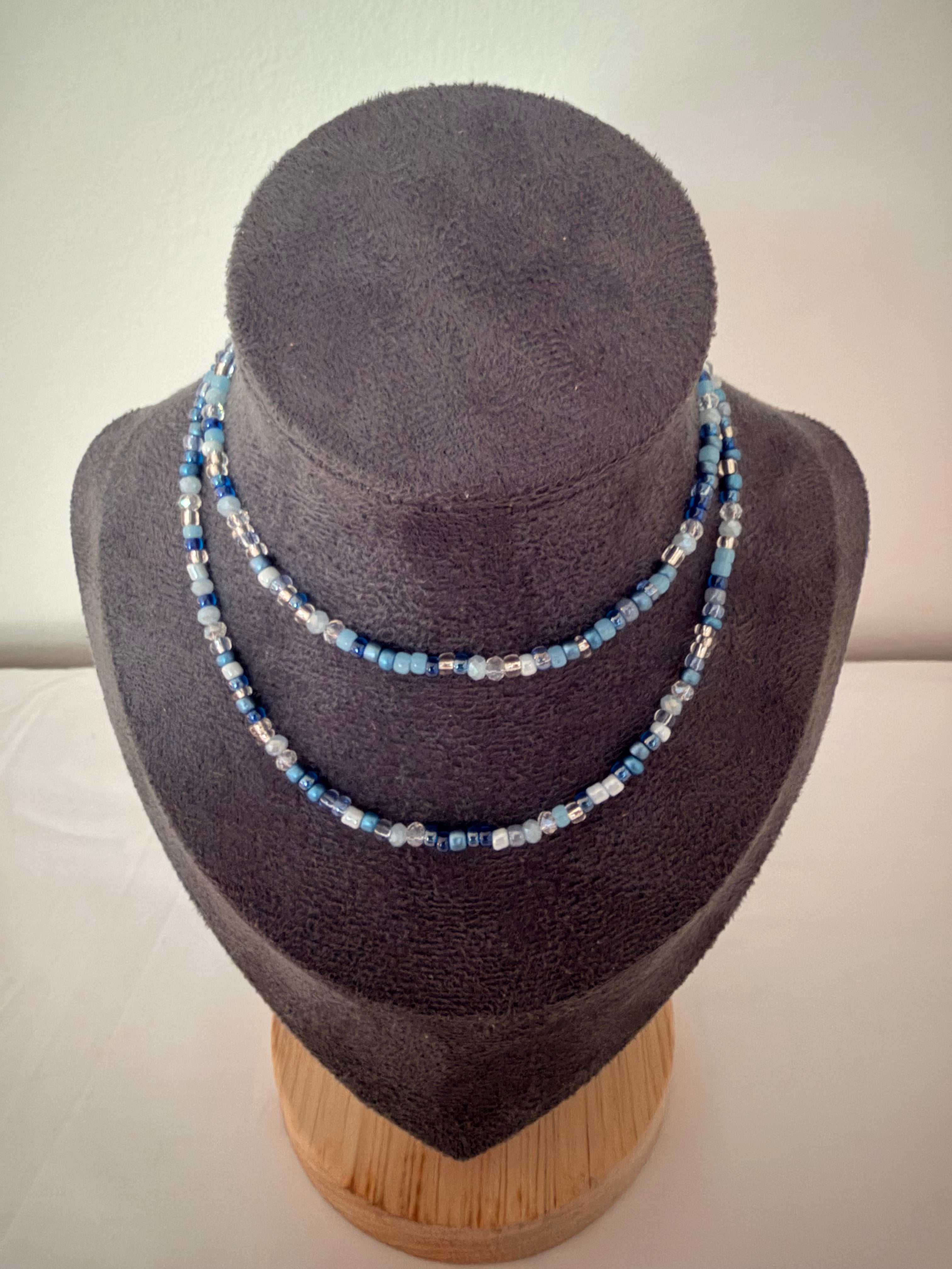 Beaded Necklace 22"