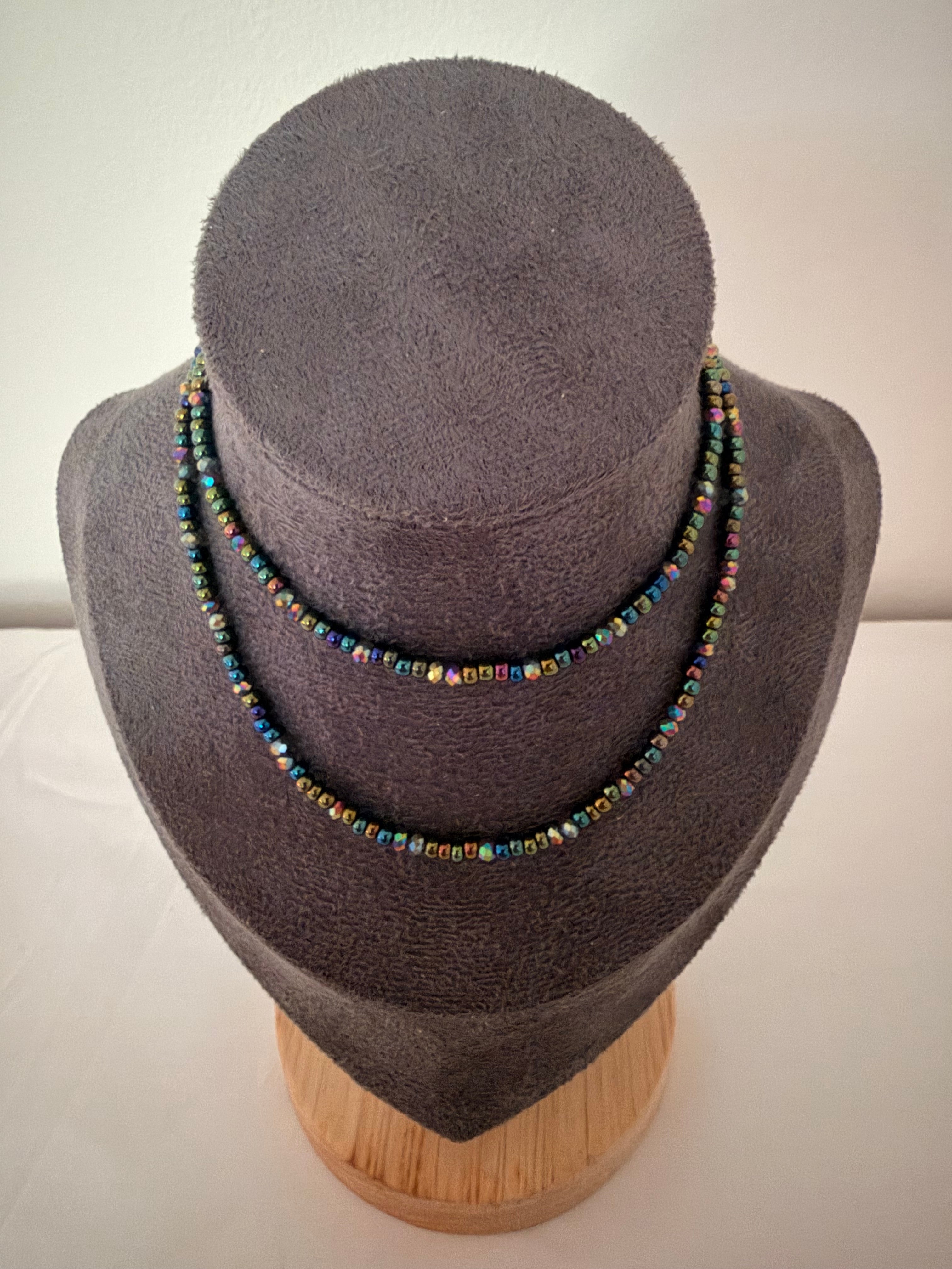 Beaded Necklace 22"