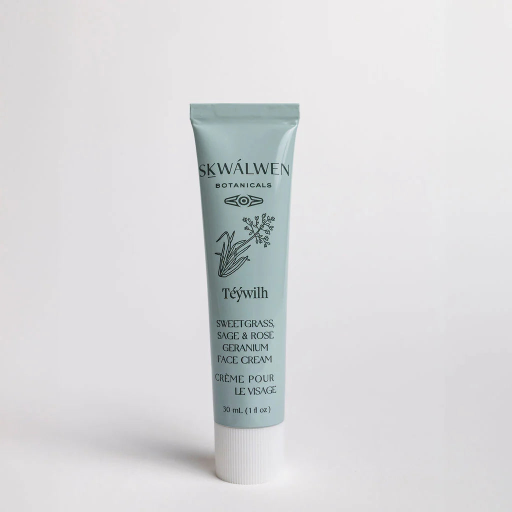 Téýwilh Sweetgrass, Sage & Rose Geranium Face Cream