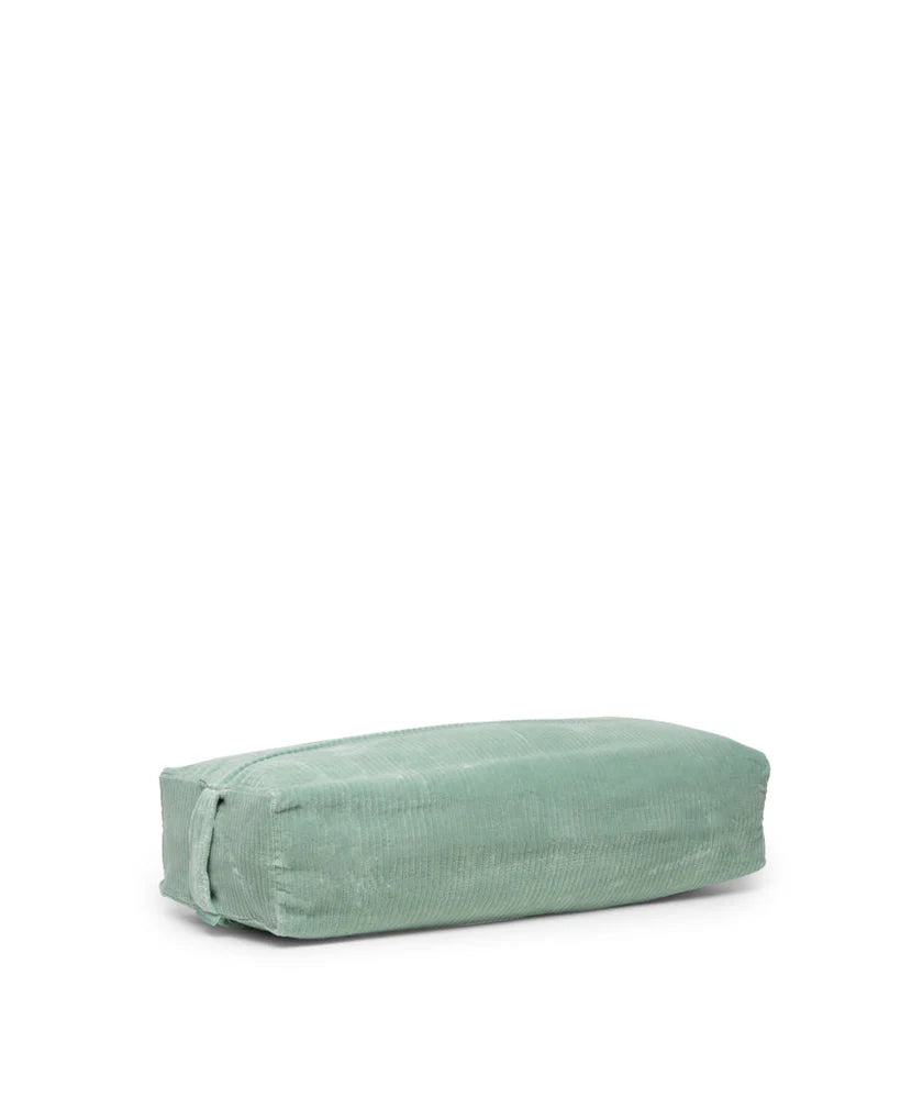 b, halfmoon corduroy rectangular bolster