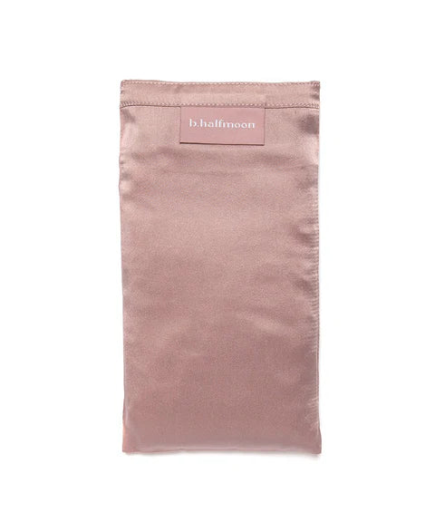 b, halfmoon silk eye pillow